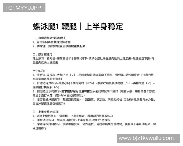 蝶泳技术与体能提升训练方案分析与实践指南